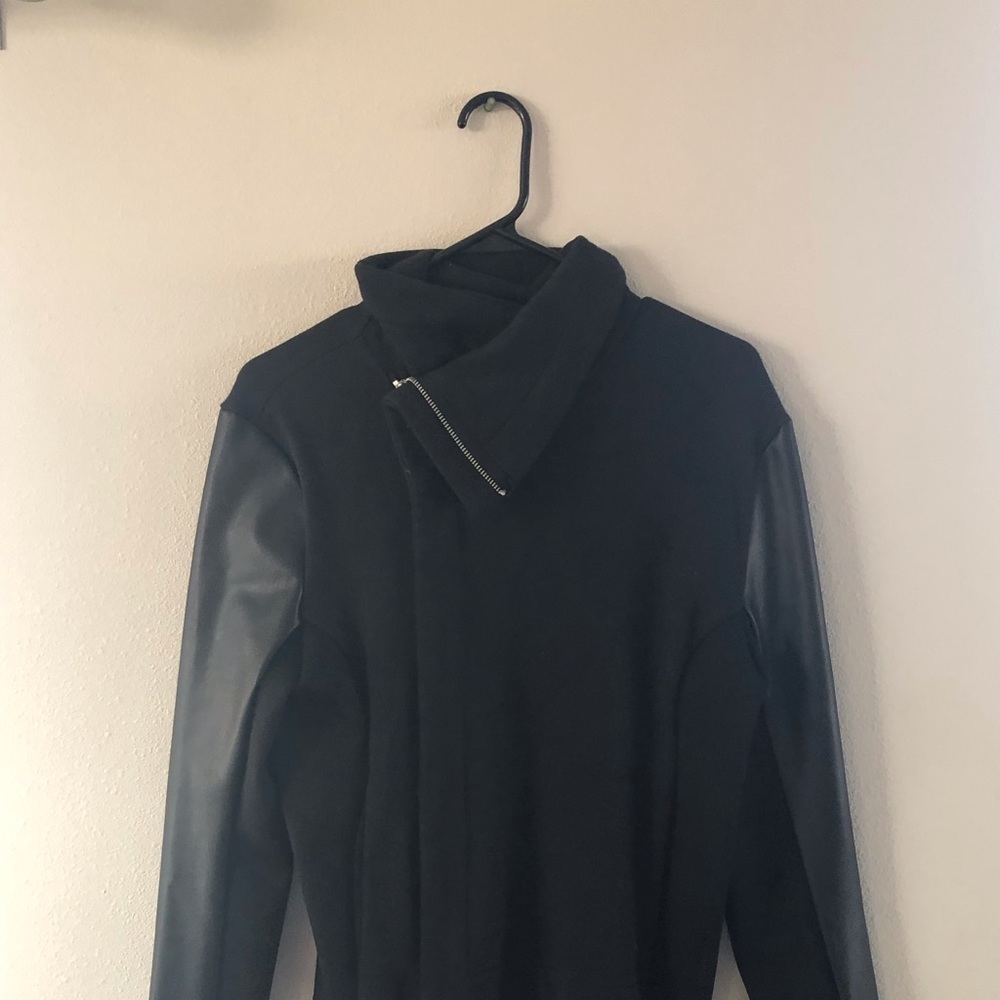 Vigors Partial Leather Jacket
